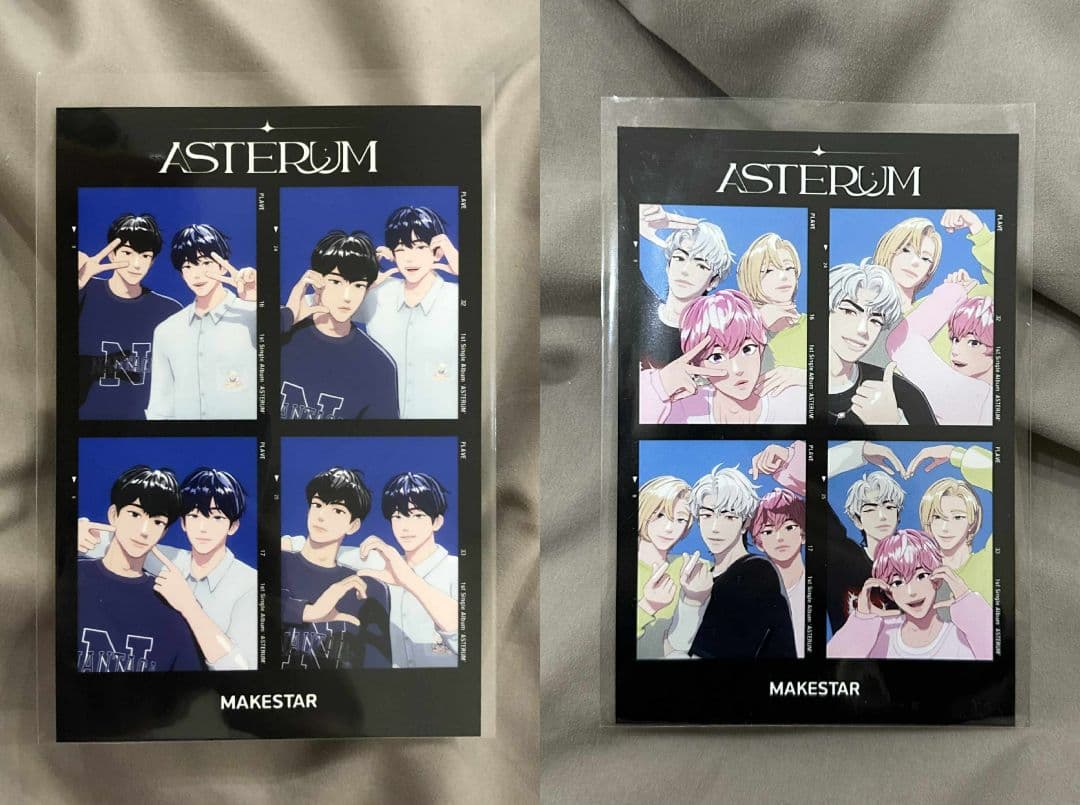 PLAVE ASTERUM MAKESTAR特典トレカ2枚セット