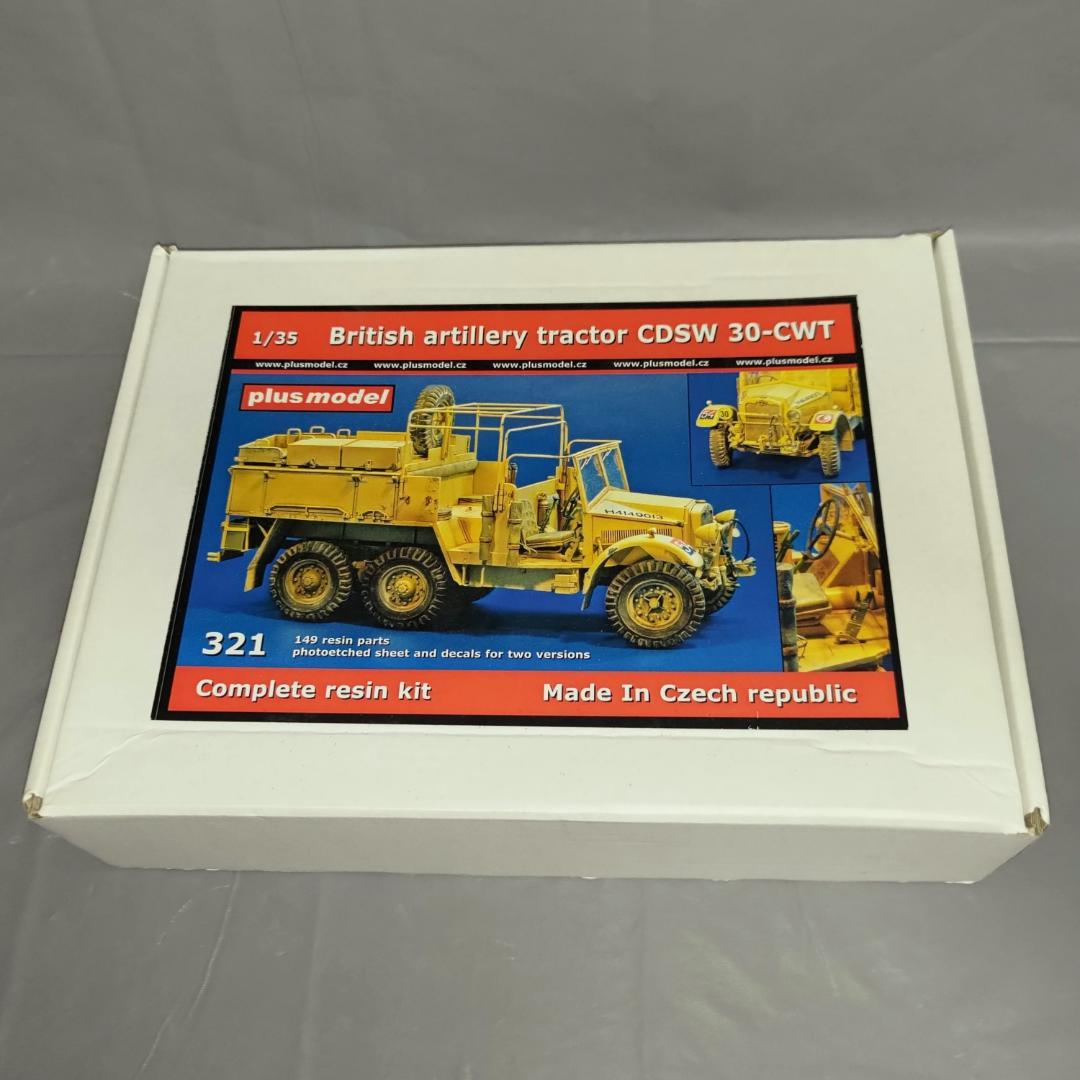 1/35 英・モーリスコマーシャルCDSW 30-CWT British artillery tractor CDSW 30-CWT Plus Model 321