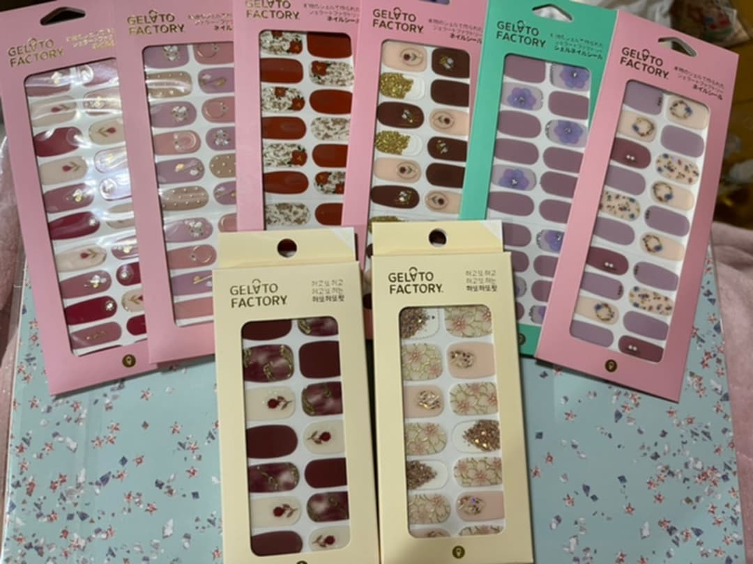ジェラートファクトリー ネイルシールセット