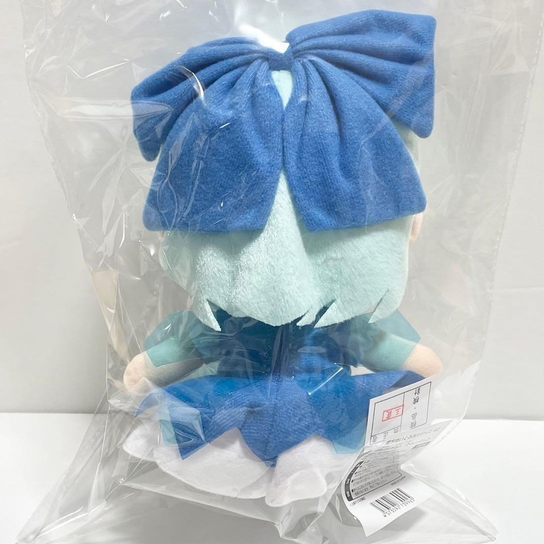東方Project ふもふも ちるの チルノ ぬいぐるみ 東方 缶バッジ付き