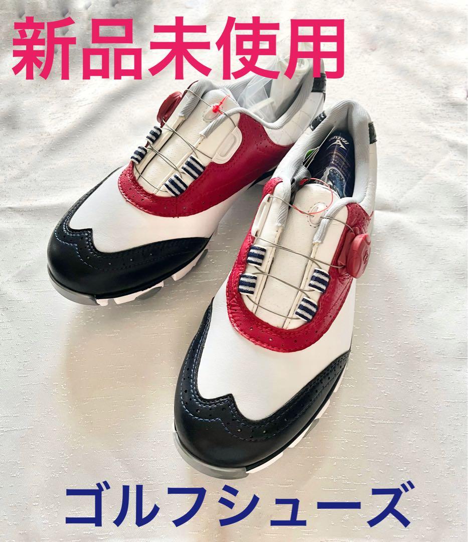 【新品】mizuno ミズノ レディース ゴルフシューズ スパイク 23.5cm