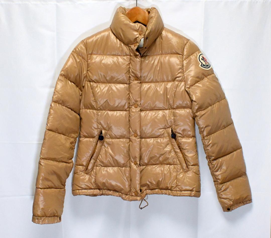 モンクレール ダウンジャケット サイズ1 レディース ベージュ ライトベージュ Jasmin ショートダウンジャケット : ショートダウン