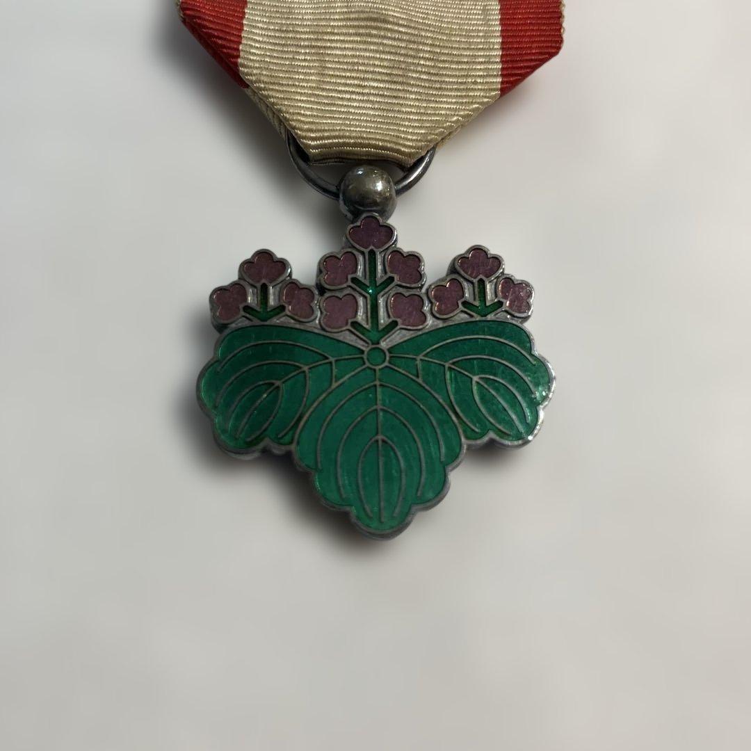 勲七等青色桐葉章 勲章 メダル 日本 - メルカリ