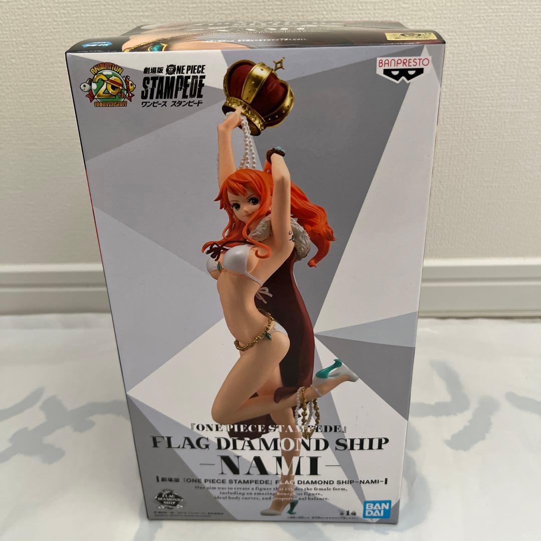 劇場版 ワンピースフィギュア　FLAG DLAMND SHIP NAMI