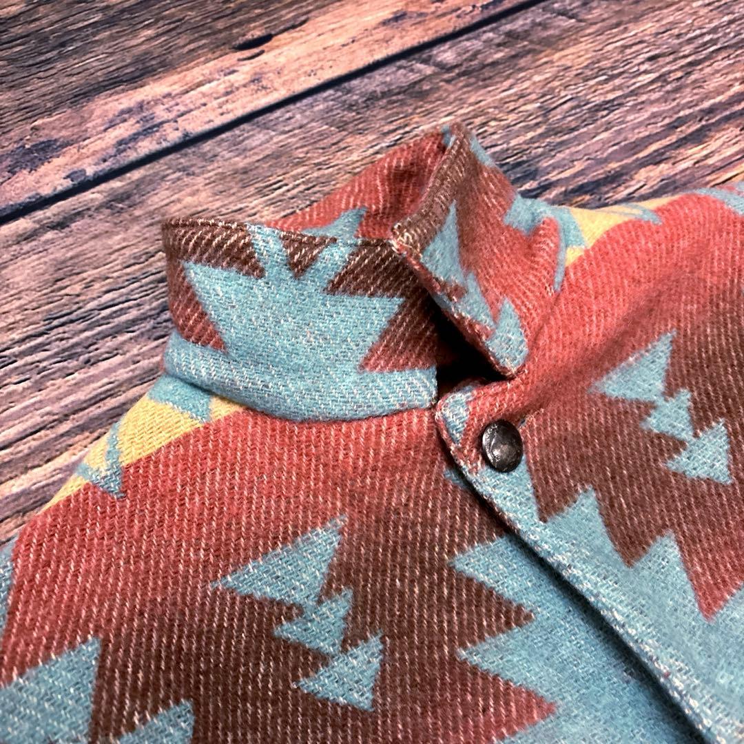 POLO COUNTRY / 90's native rug jacket
