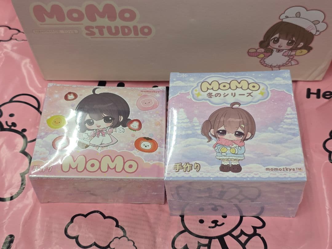 即日発送【未開封2個】シュリンク付き　ニットフルーツシュー　冬シリーズ　MOMO