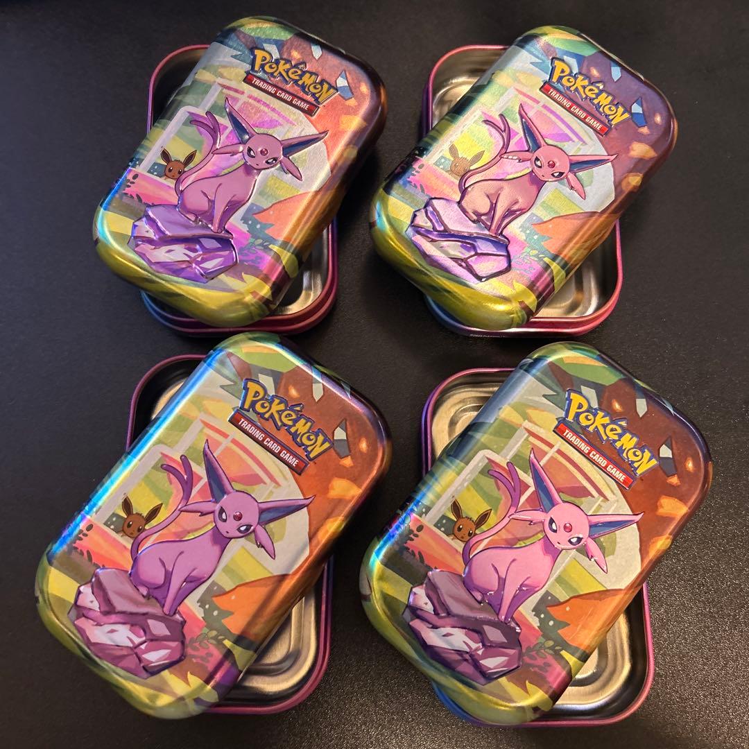 ポケモンカード 海外ブイズ ミニ缶 ダメカンケース まとめ売り 16個