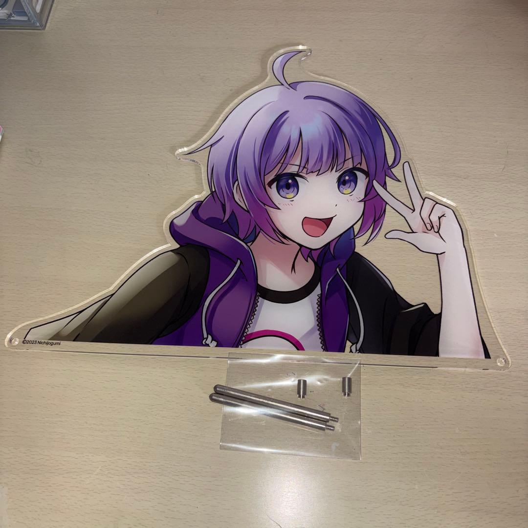 日常組　しにがみ　メガアクリルスタンド