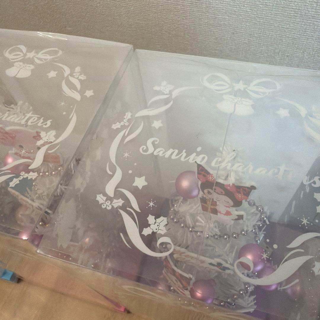 サンリオキャラクター クリスマスツリーセット クロミ マイメロ