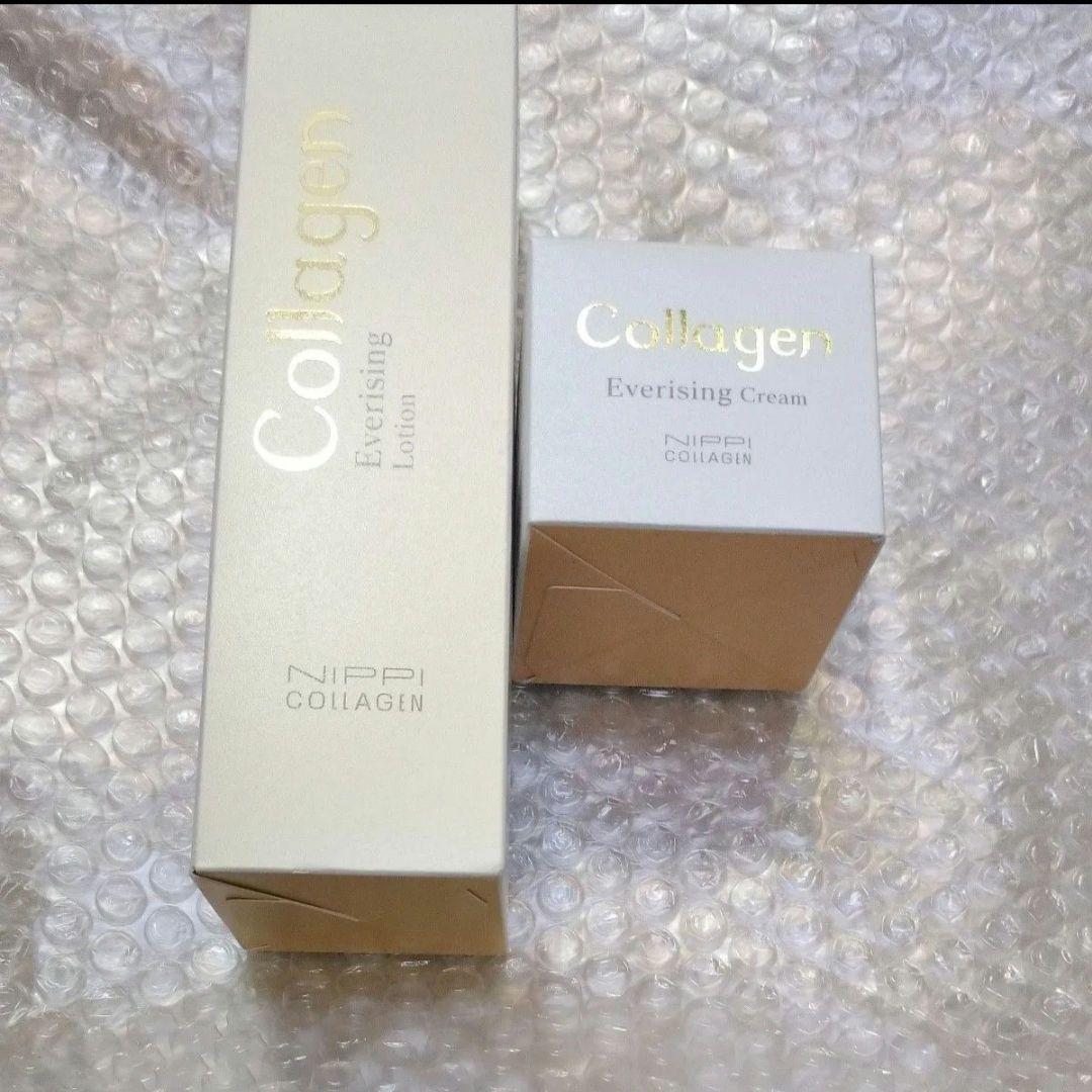 ニッピコラーゲン化粧品　エヴアライジングローション＆エヴアライジングクリーム