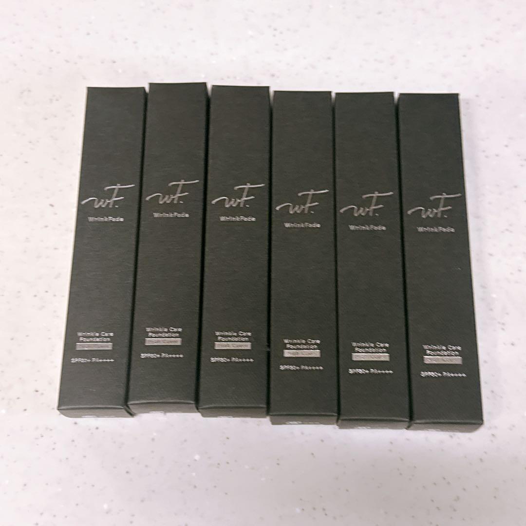 薬用リンクルケアファンデーション(ハイカバー) シワ改善ファンデーション　6本