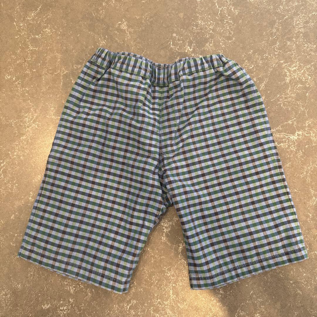 familiar familiar チェック柄パンツ 90 チェック柄 ハーフパンツ 90