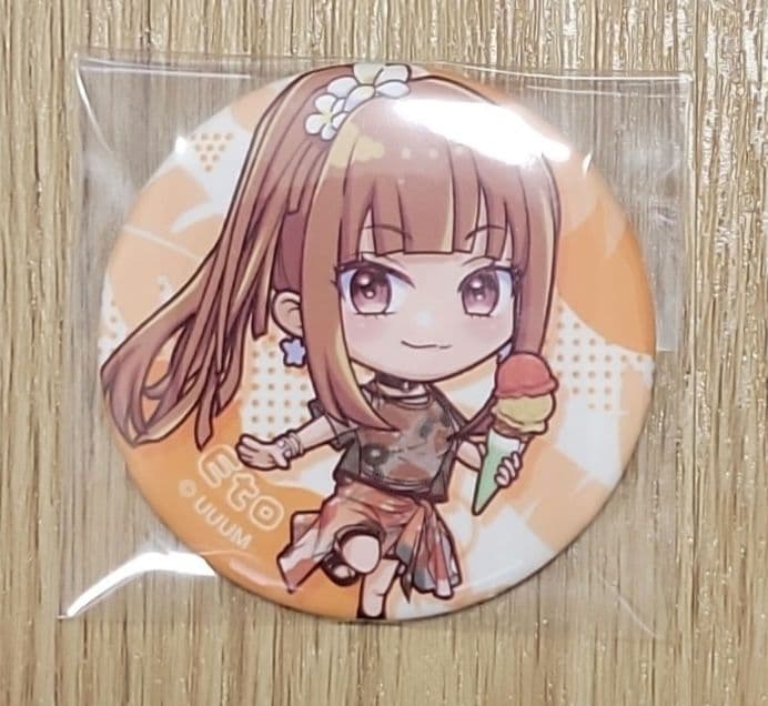 カラフルピーチ サマーランド 缶バッジ えとさん ミニきゃら