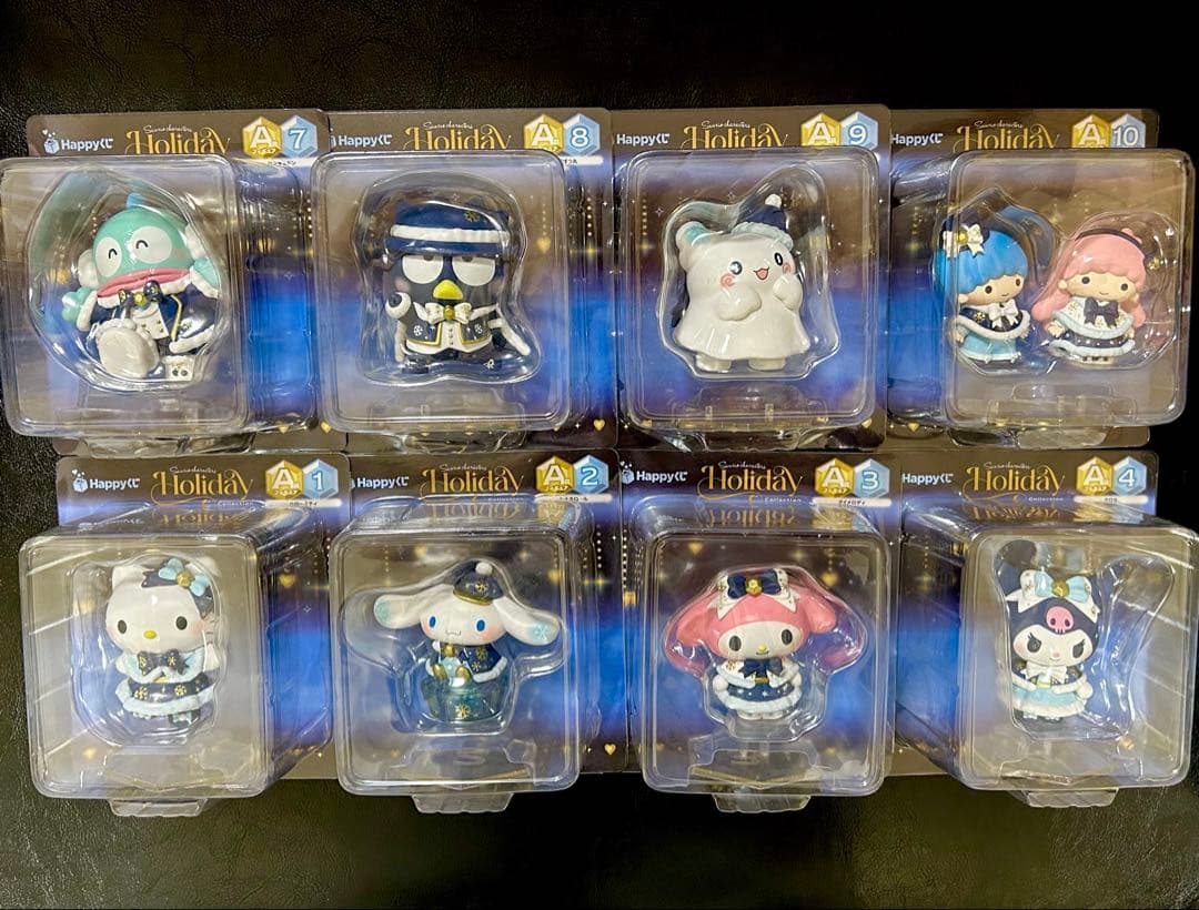 Happyくじ サンリオ フィギュア8点セット - メルカリ