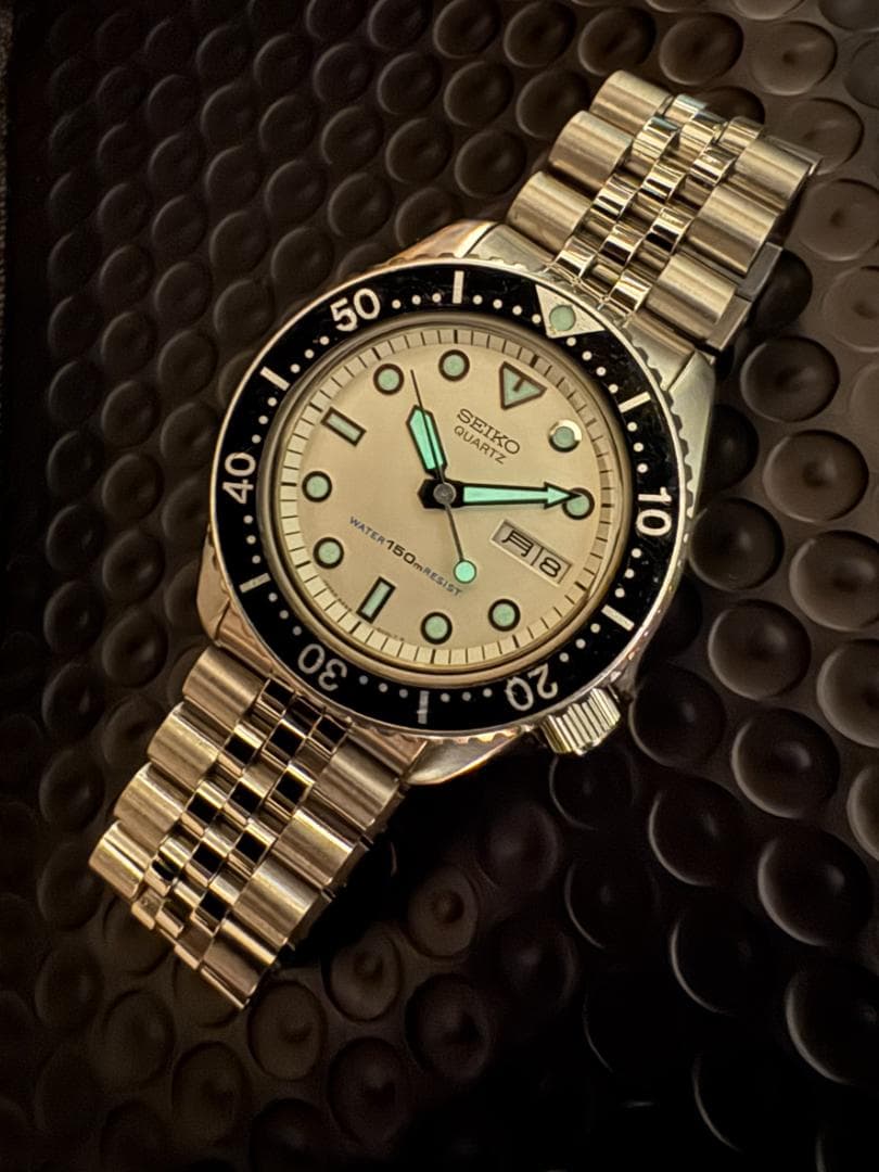 SEIKO 6458-600B セイコー ダイバー レトロ 白文字盤 美品 レア - メルカリ