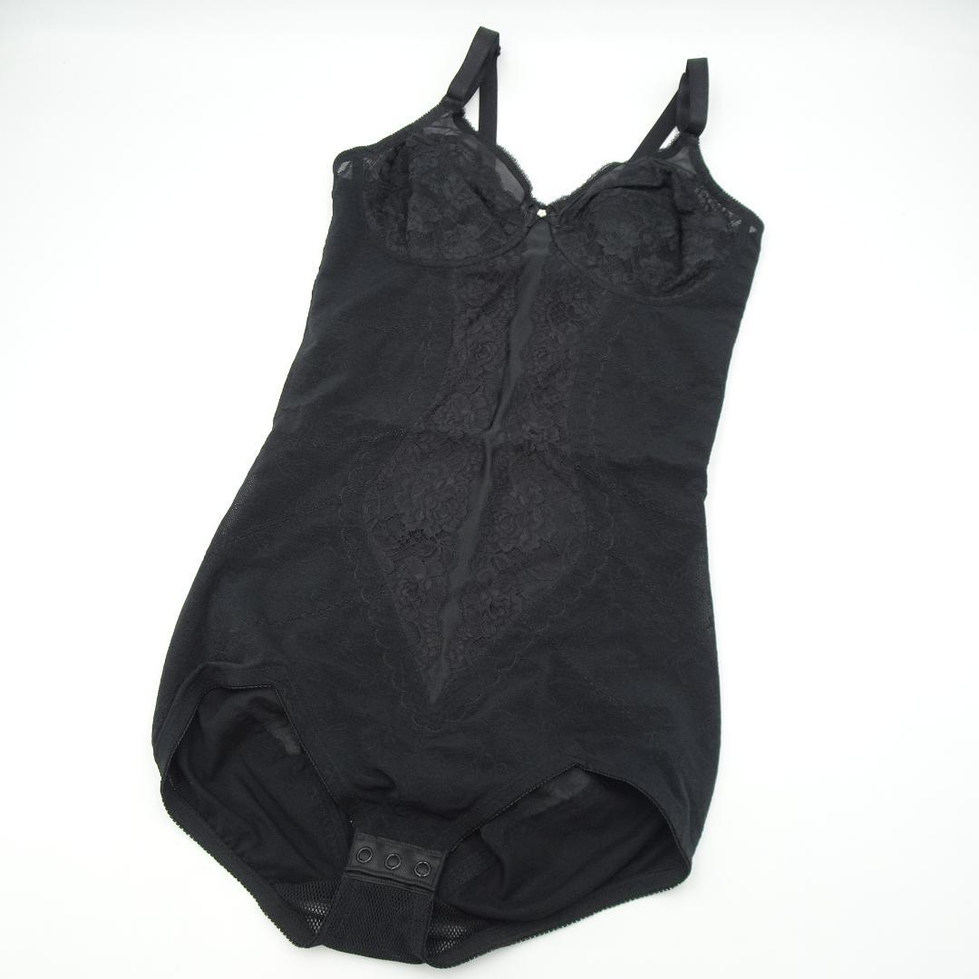 シャンデール　ロングボディスーツ　ブラック　C85　未使用品