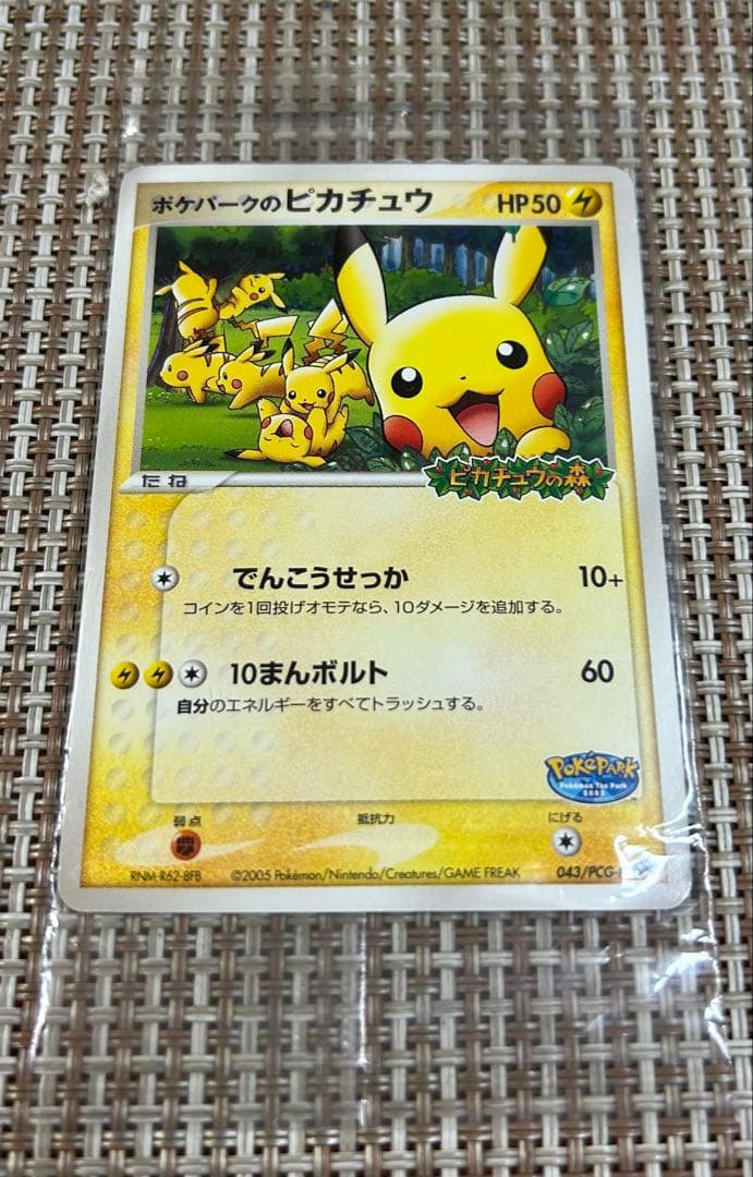 ポケパークのピカチュウ PROMO PCG-Pプロモカード 043/PCG-P