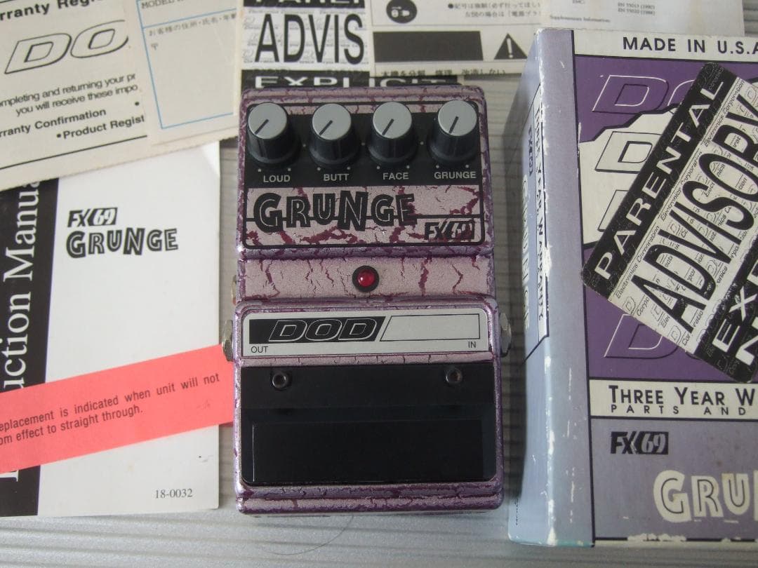 ギター DOD Grunge FX69  Cobain Nirvana
