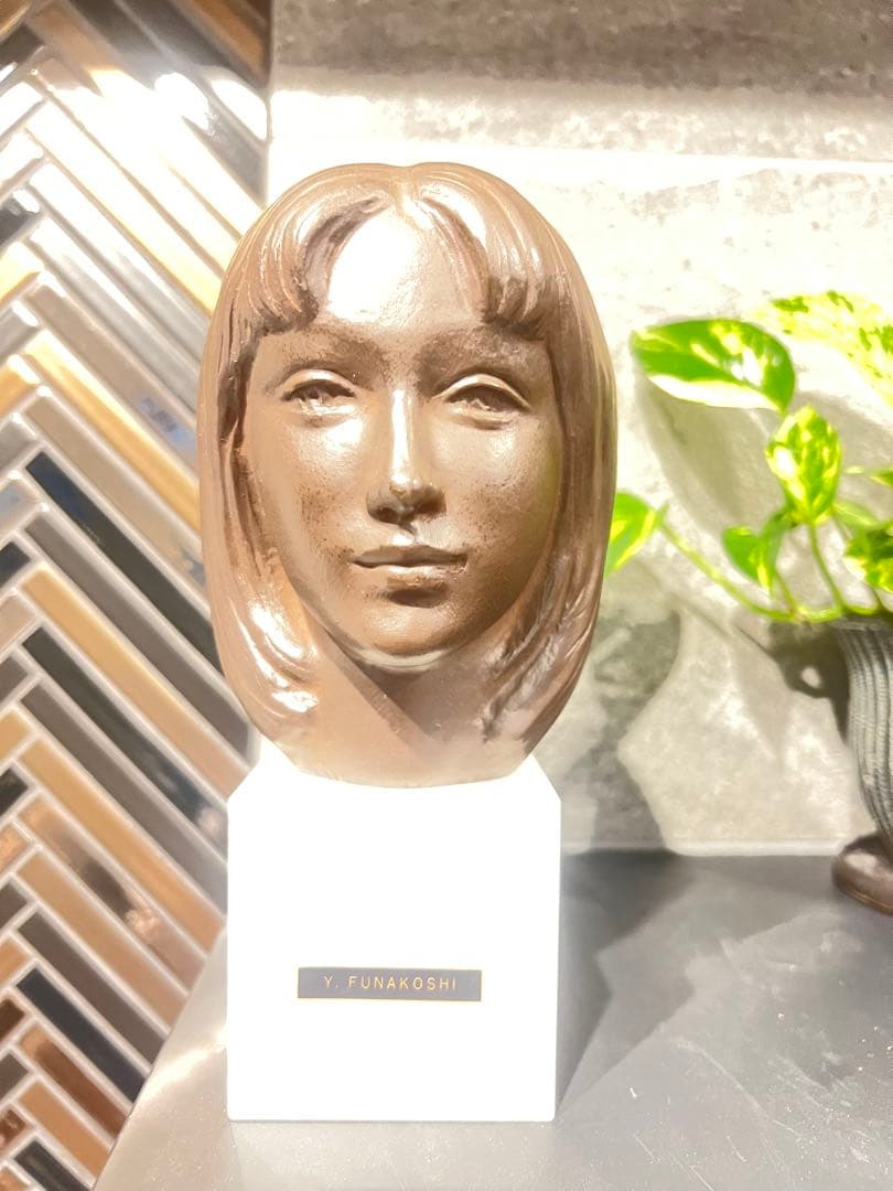 舟越保武 ブロンズ頭像 「K嬢」