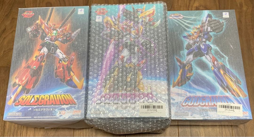 MODEROID モデロイド グラヴィオン 3点セット - ロボット安い 通販