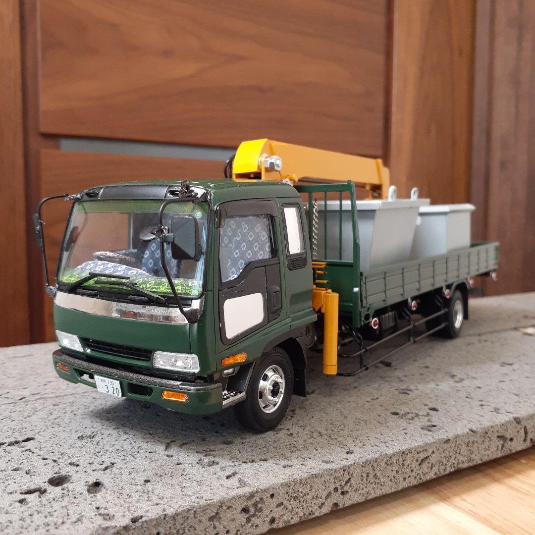 デコトラプラモデル　ユニック車