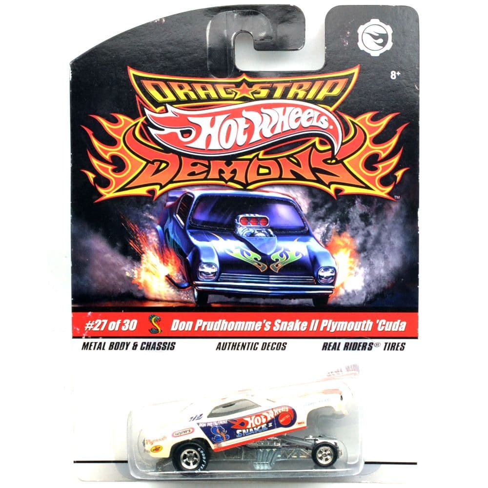 ミニカー DON PROUDHOMME'S SNAKE II PLYMOUTH CUDA