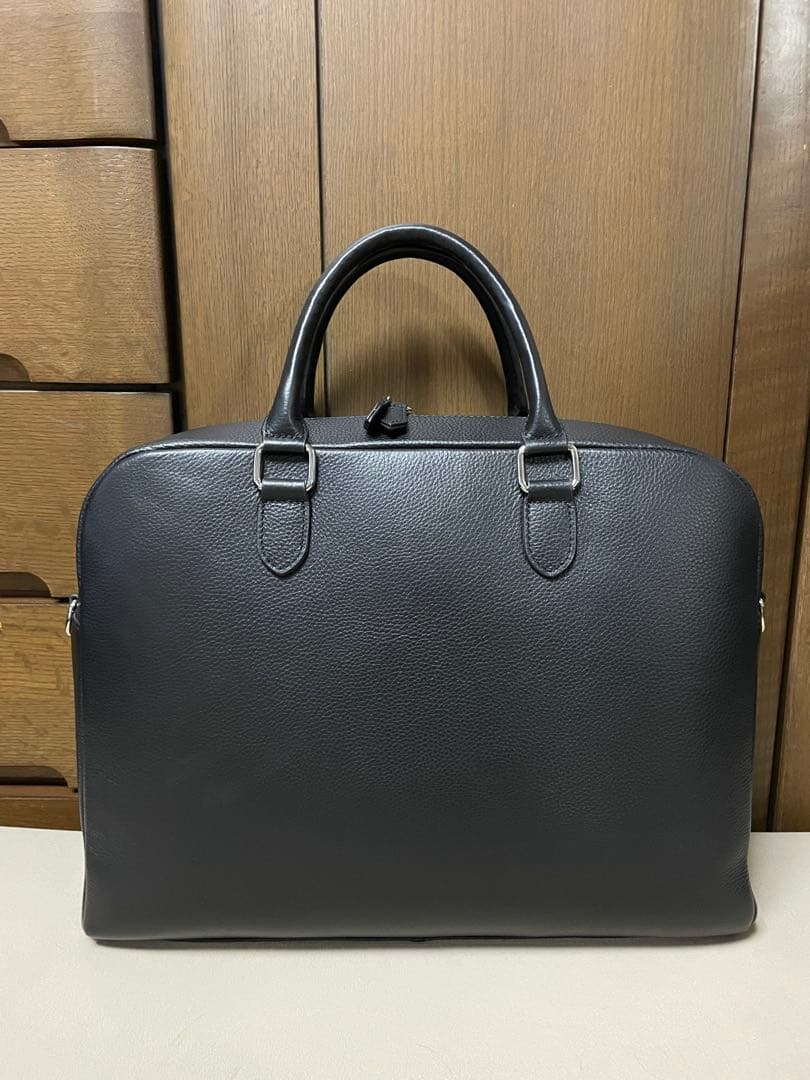 【超美品！！】メンズ 本革 ビジネスバッグ レザー 大容量 MURA MURA ブリーフケース ビジネスバッグ メンズ 大容量12L 本革