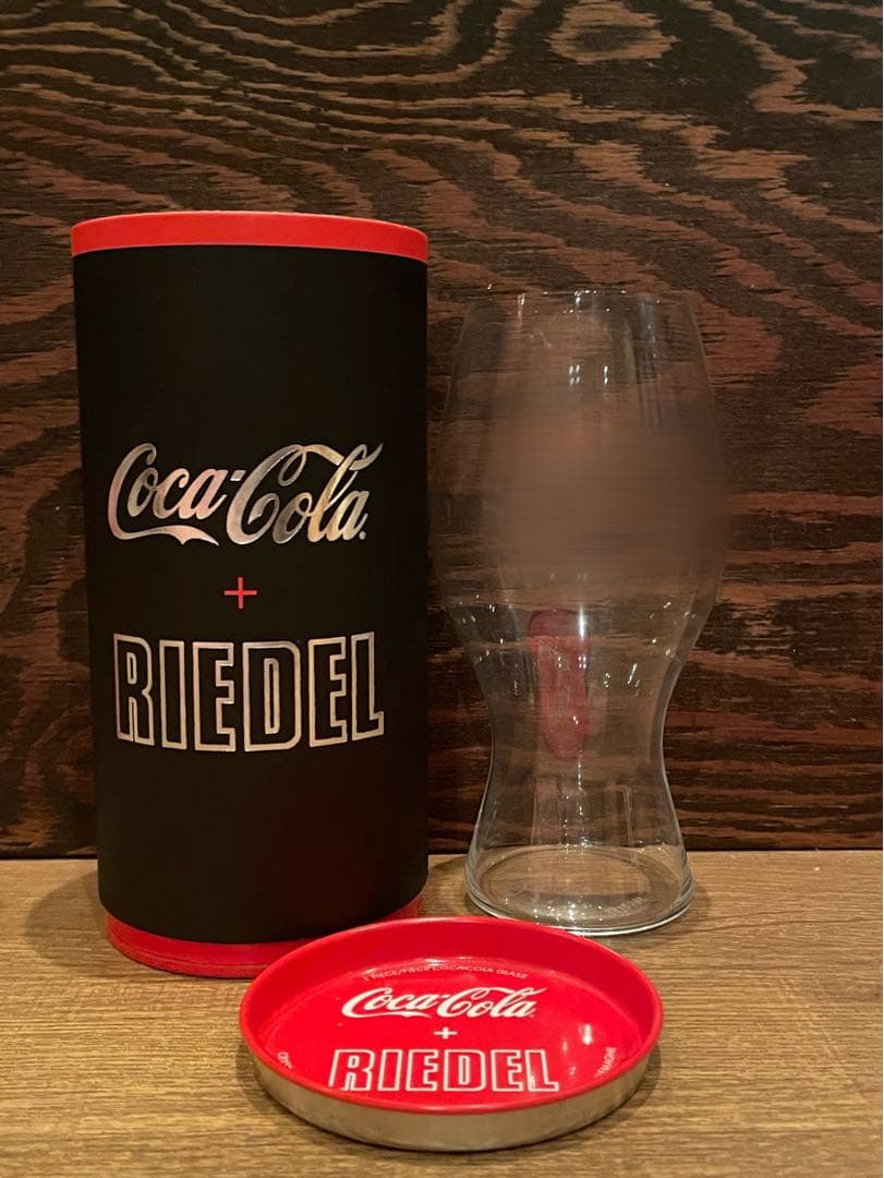 CocaCola+Riedel コラボグラス チューブ缶付 - メルカリ