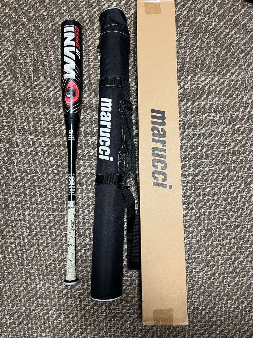 marucci 赤ワニクラッシャー 未使用、新品バットケース付き‼️