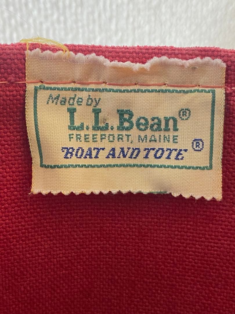 L.L.Bean ボートアンドトート 波タグ　80s
