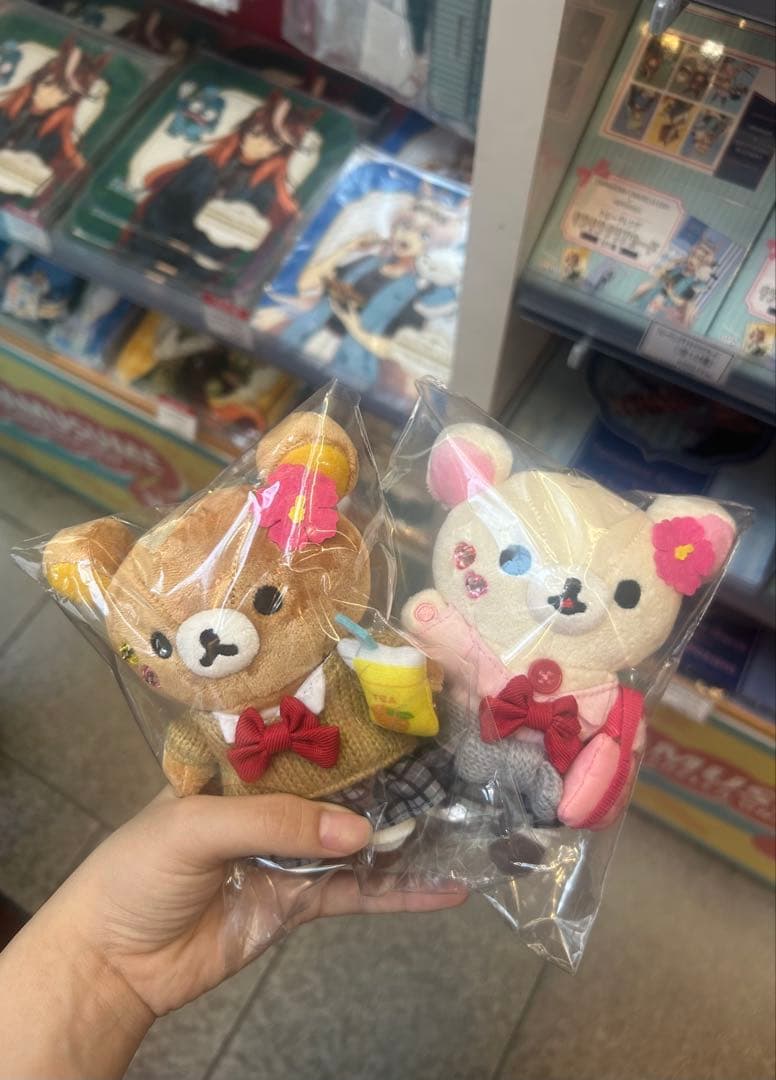 リラックマストア限定 17周年 リラックマコリラックマ女子高校生