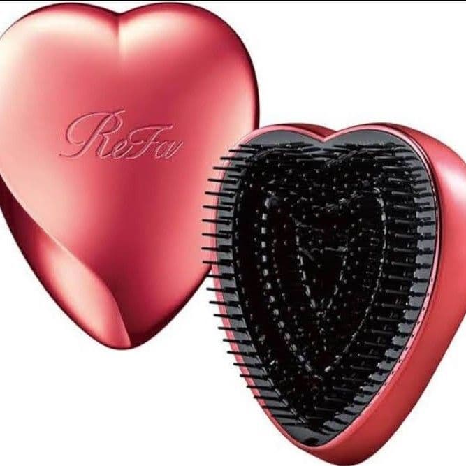 【美品】ReFa 　リファ　ハートブラシ　 赤　【新品・未使用】