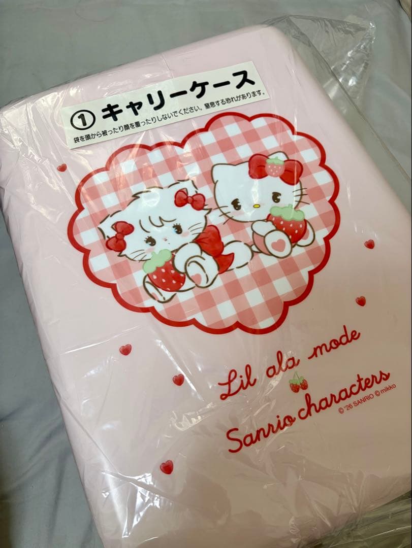 Lil ala mode×サンリオ mikko 当たりくじ キャリーケース Lil ala mode×サンリオ mikko 当たりくじ キャリーケース - メルカリ