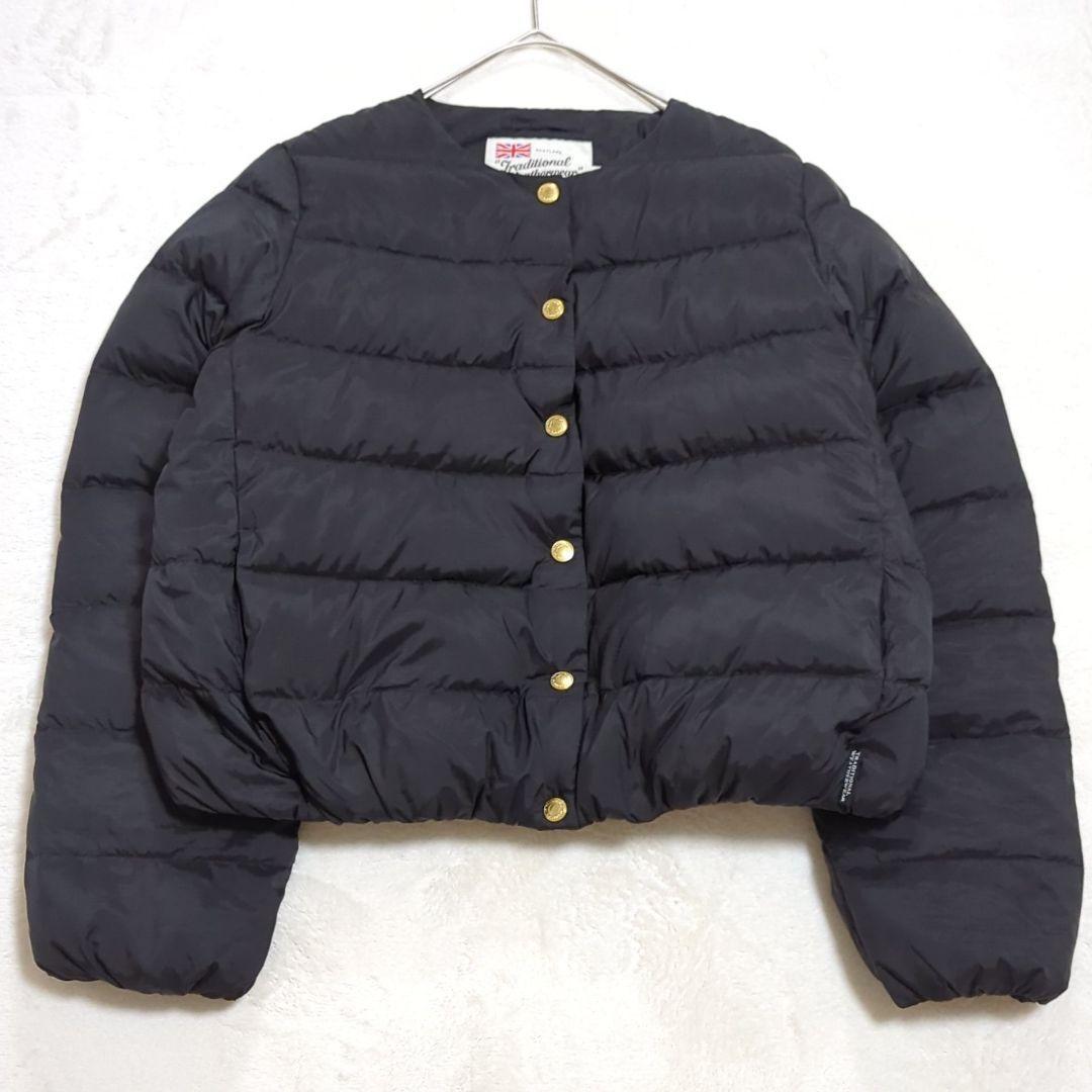 未使用級 36 2025年 トラディショナルウェザーウェア ダウンジャケット金釦