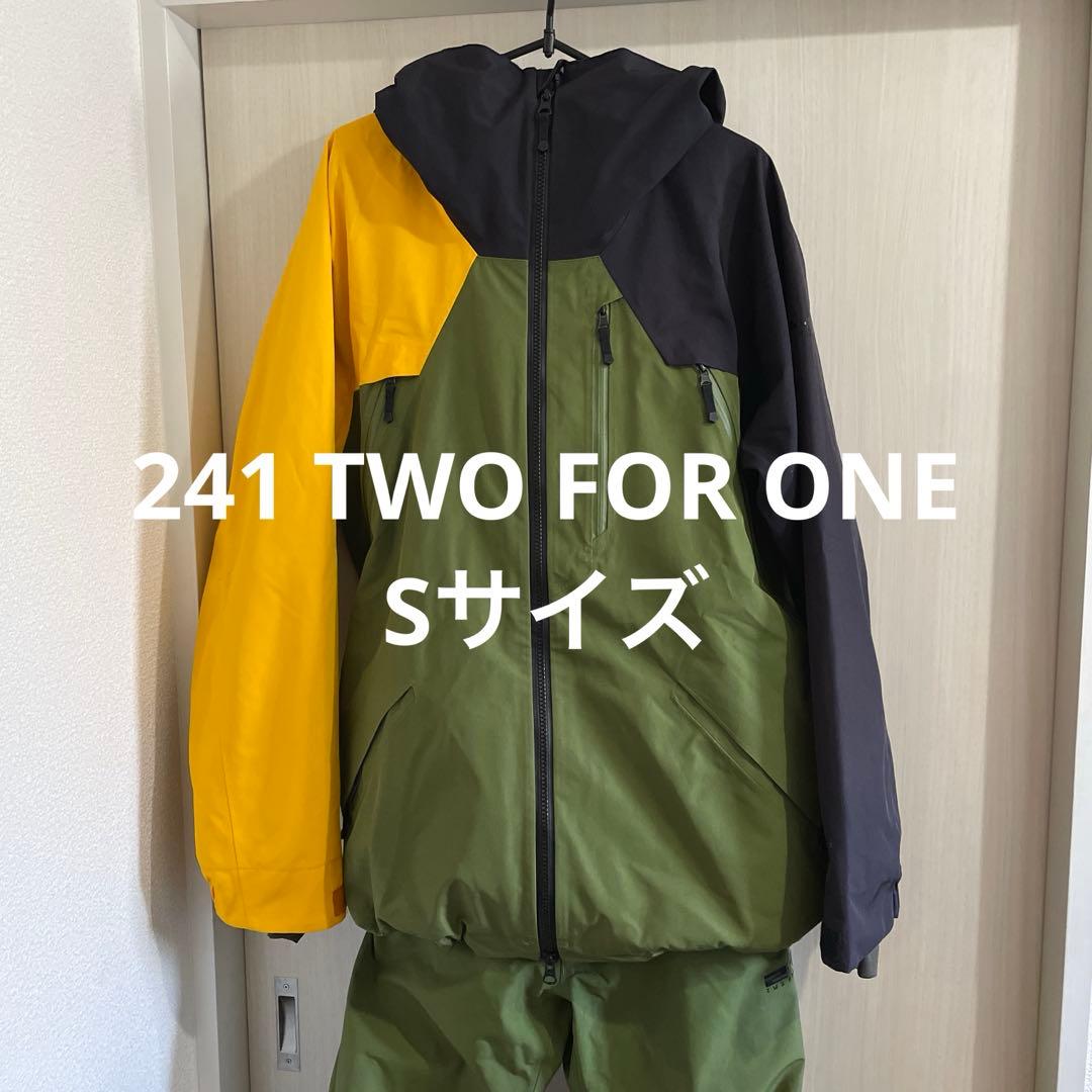 241 TWO FOR ONE スノーボードウェア　Sサイズ