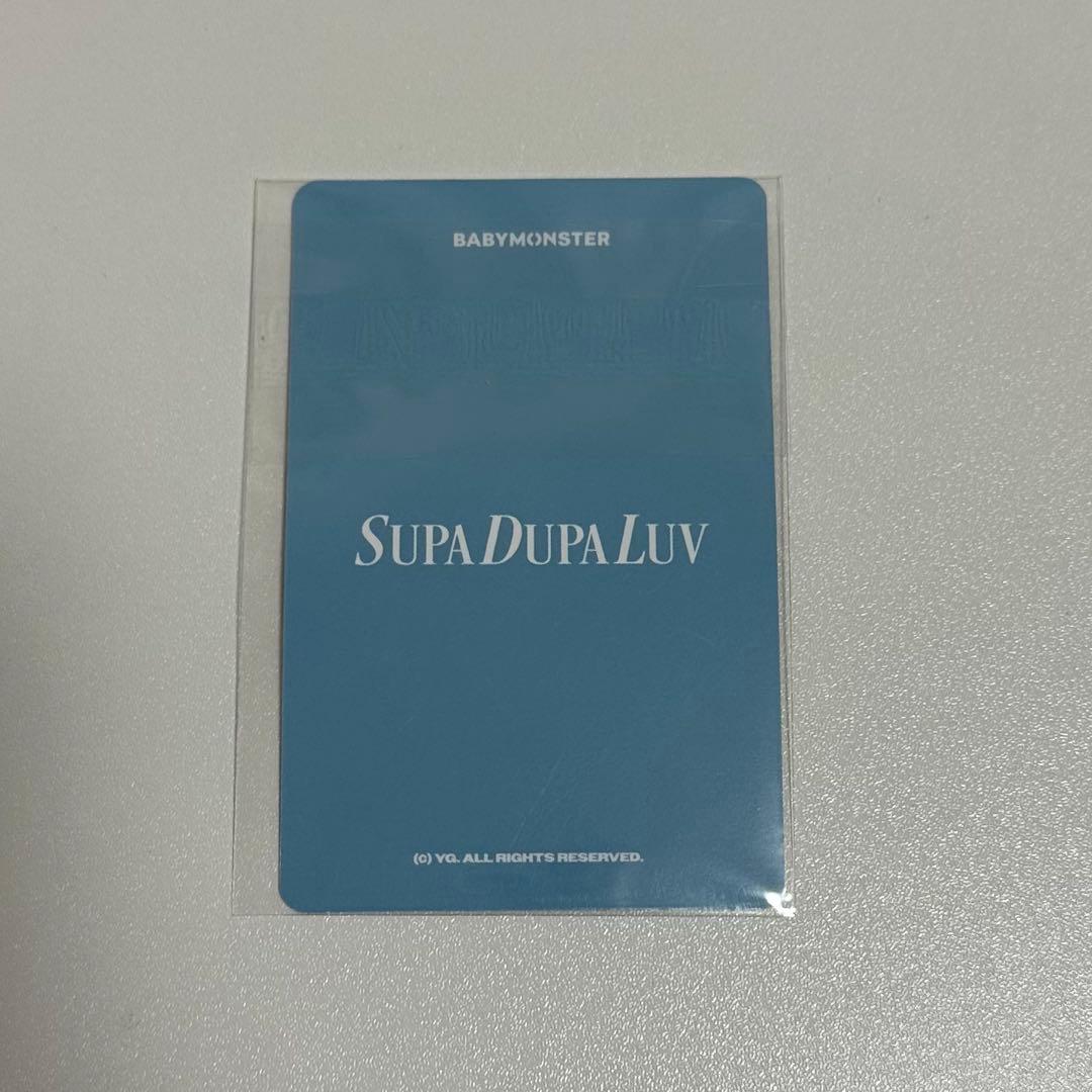 BABYMONSTER アヒョン キーリング トレカ SUPADUPALUV - メルカリ