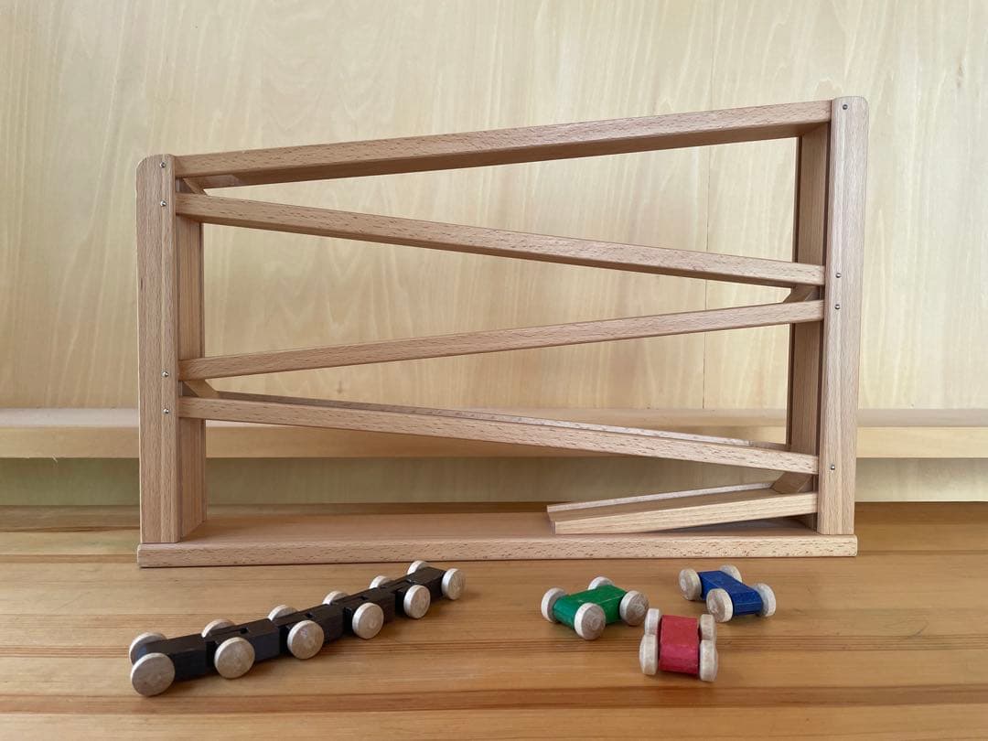 ベック社 トレインカースロープ クネクネバーン 木製 車 スロープ 車両 汽車