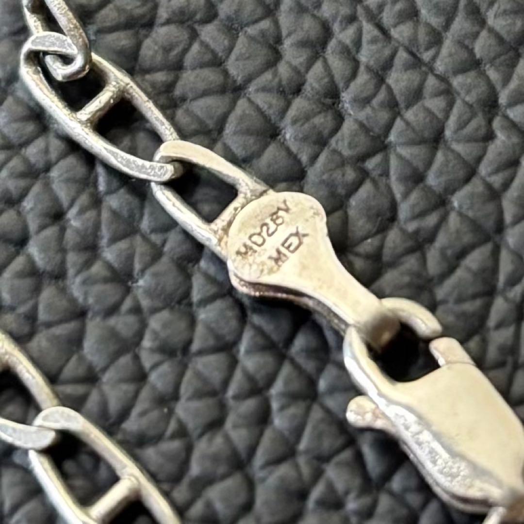 MEXICO シルバー925 3連フェザーネックレス ヴィンテージ - メルカリ