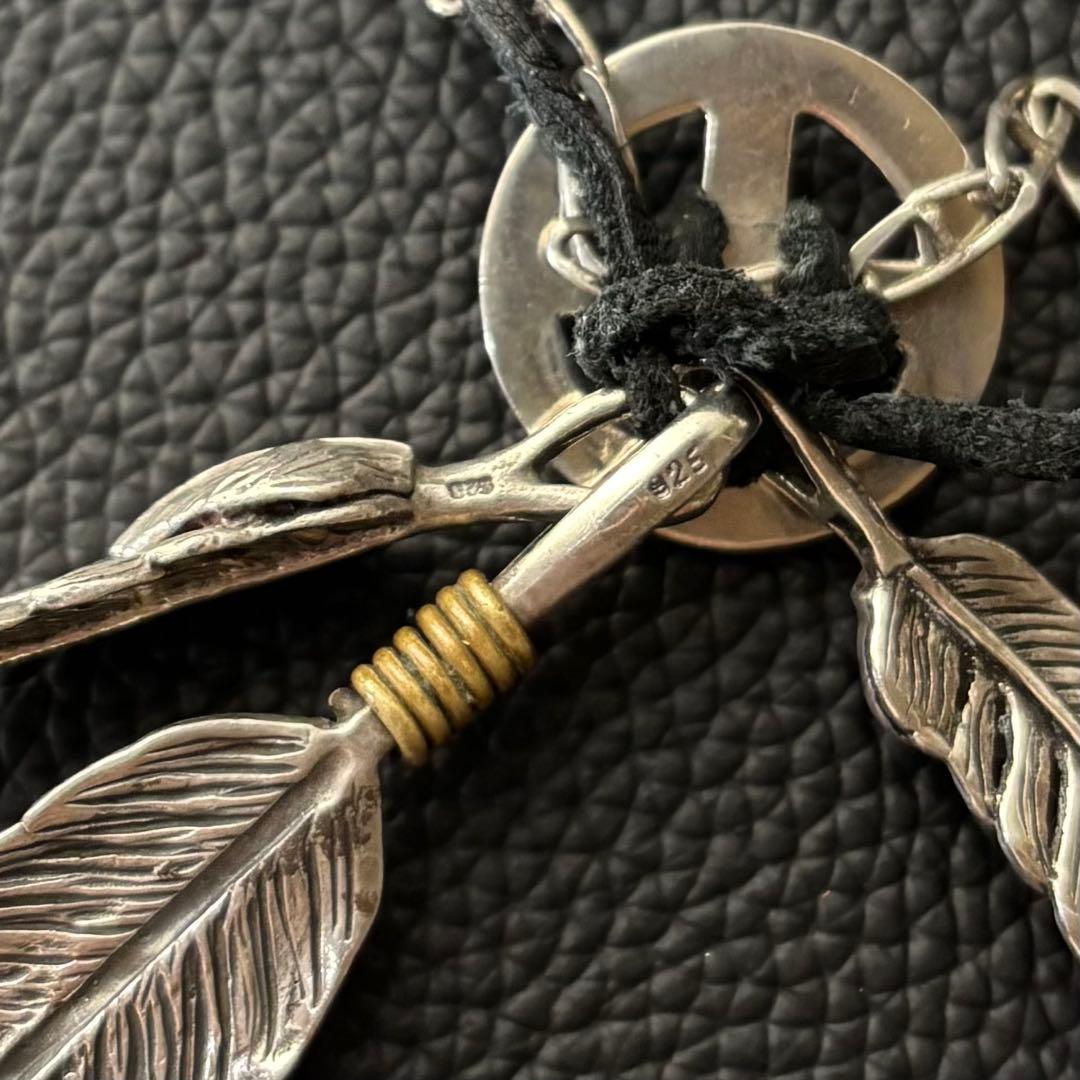 MEXICO シルバー925 3連フェザーネックレス ヴィンテージ - メルカリ