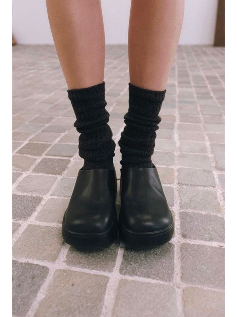 todayful Volume Sole Sabot ブラック 37 TODAYFUL Volume Sole Sabot ボリュームソールサボ 37 - メルカリ