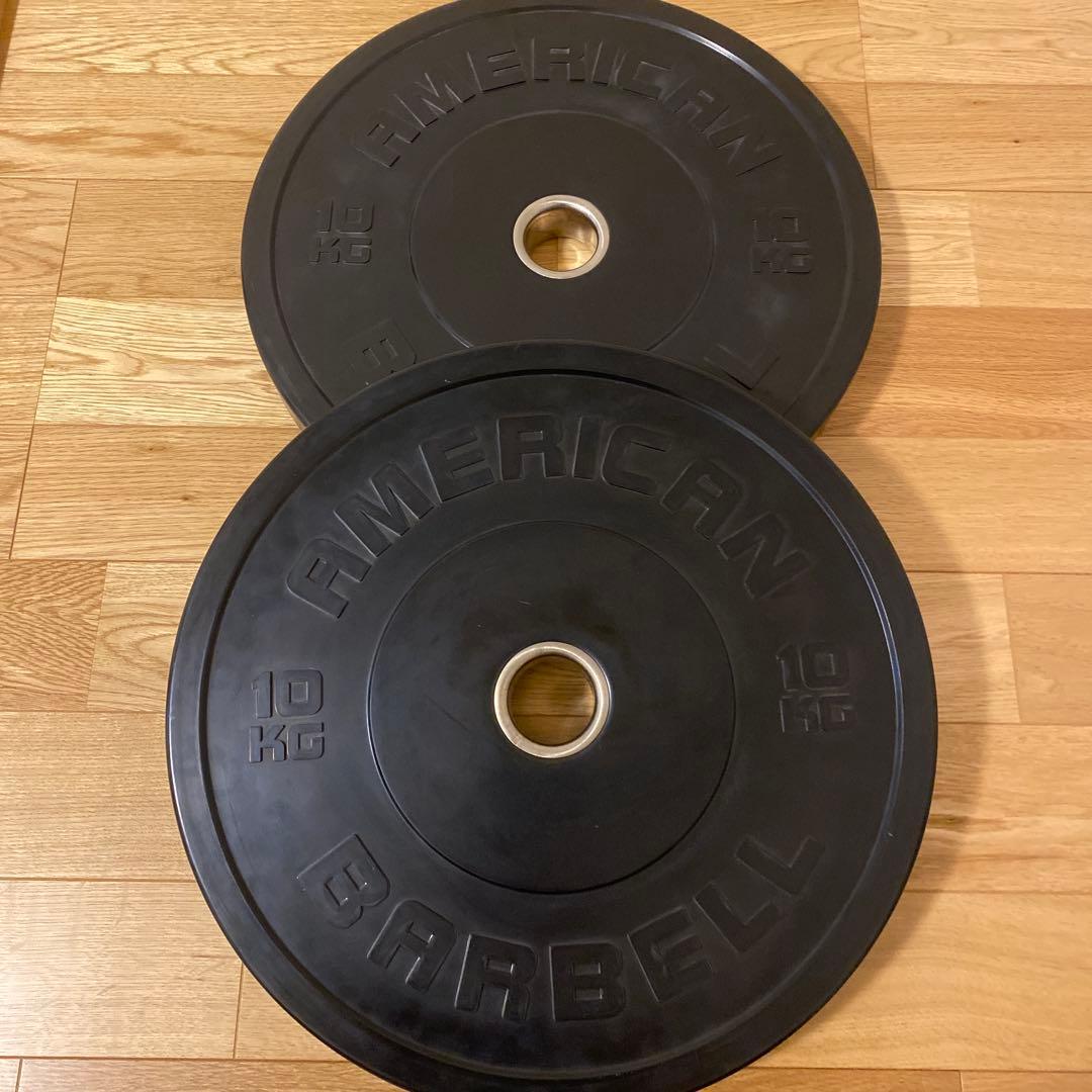 AMERICAN Barbell 10kg バンパープレート Amazon | American Barbell アメリカンバーベル ウレタンプロシリーズ
