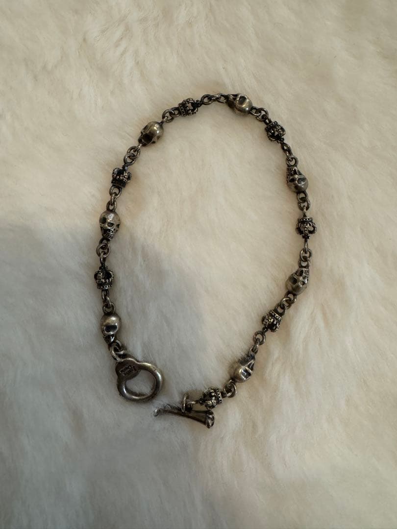 ジャスティンデイビス SKULL DIVINE ブレスレット Mサイズ SKULL DIVINE ブレスレット | ジャスティン デイビス（JUSTIN DAVIS