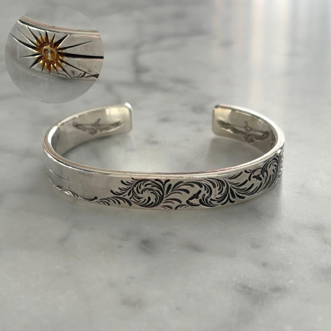 kenkikuchi バングル 唐草 太陽 イーグル - メルカリ