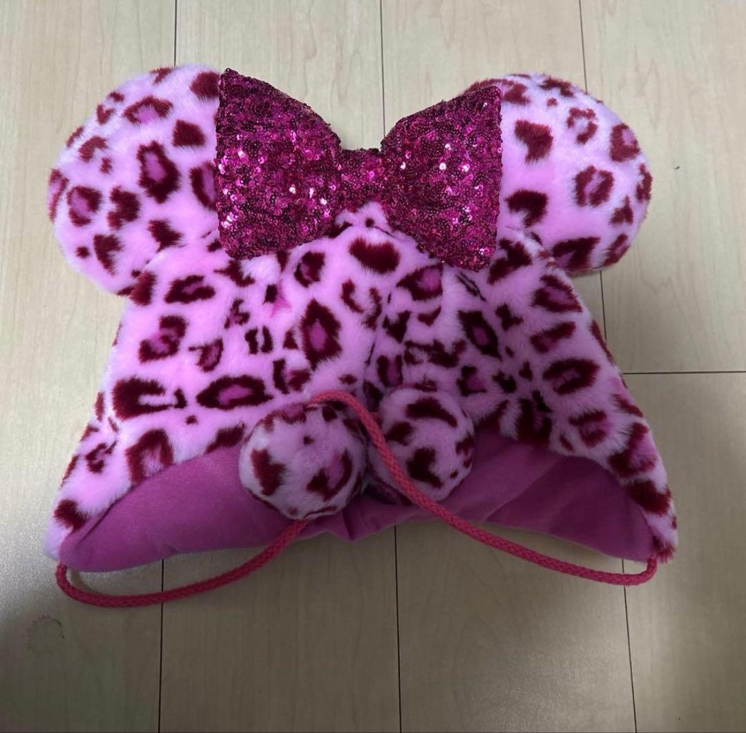 ディズニー ファンキャップ ヒョウ柄 豹柄 ピンク - メルカリ