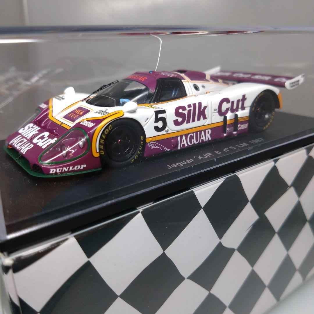 【美品】1/43 スパーク Jaguar XJR8 1987 Silk Cut