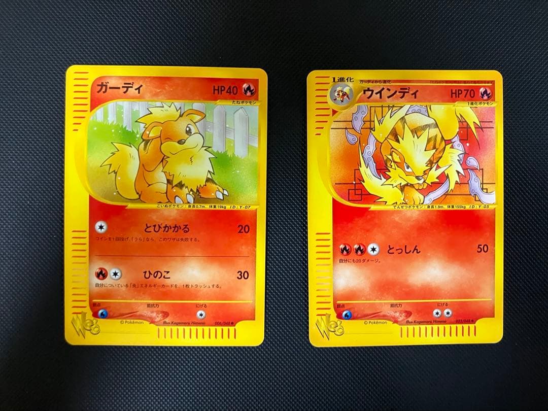 【希少セット】　ウインディ　023048ガーディ　006/048 eカード