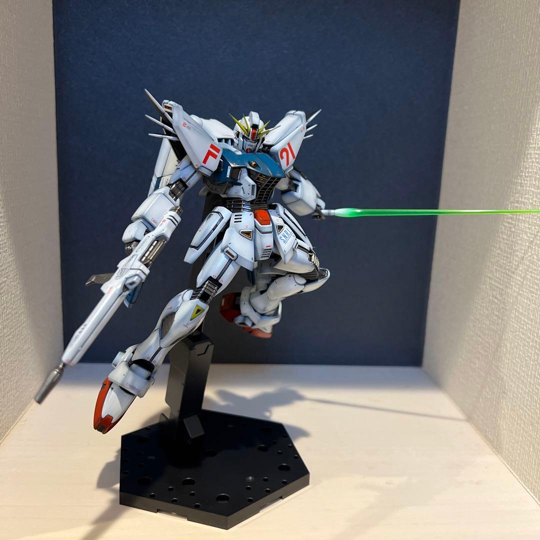 MG 1/100 ガンダムF91 Ver.2.0 全塗装完成品 - メルカリ
