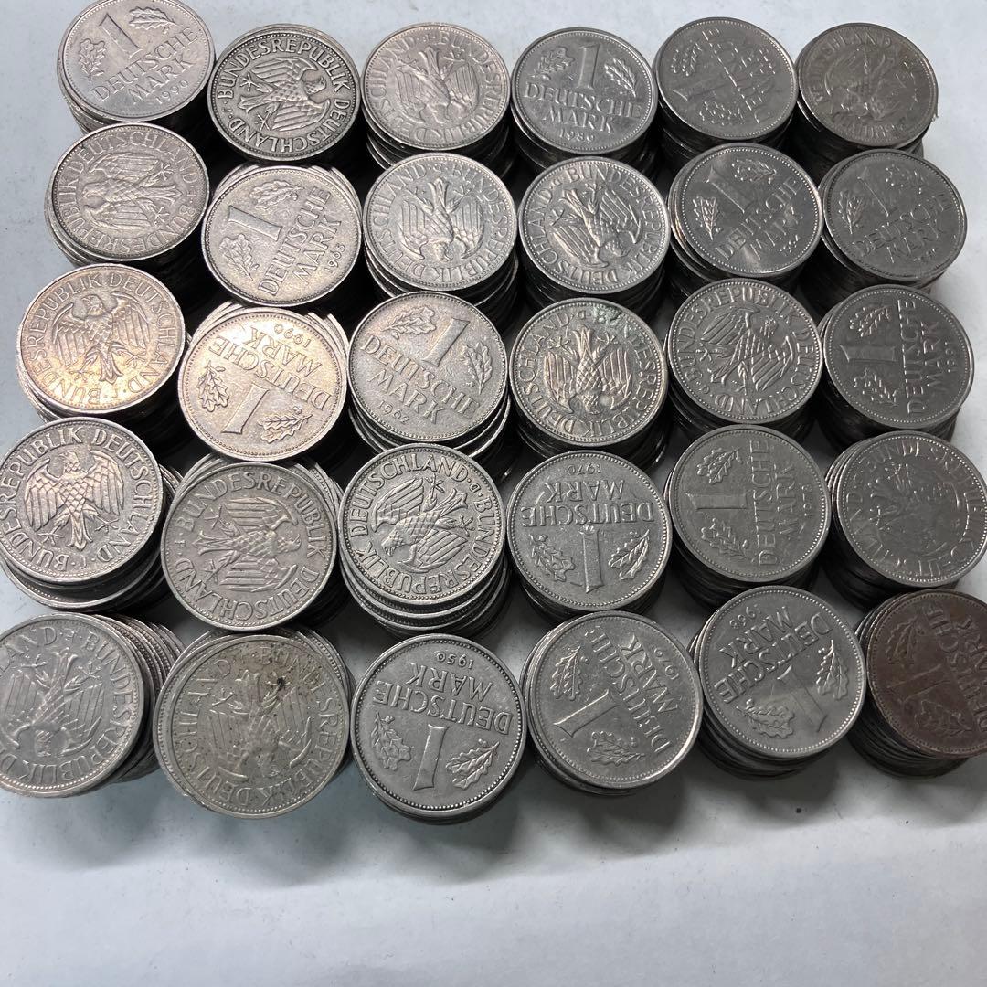 ドイツ　1マルク　まとめ売り　古銭　