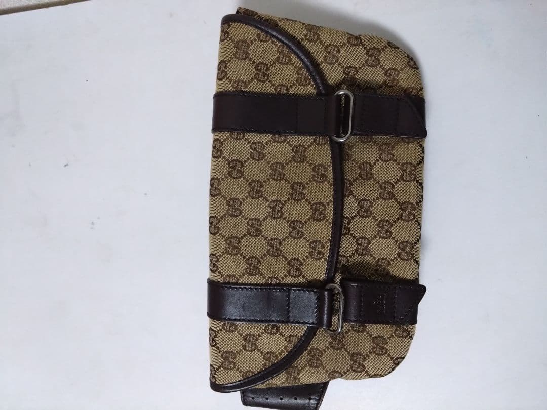 GGキャンバス ウエストポーチ　ボディバッグ　GUCCI