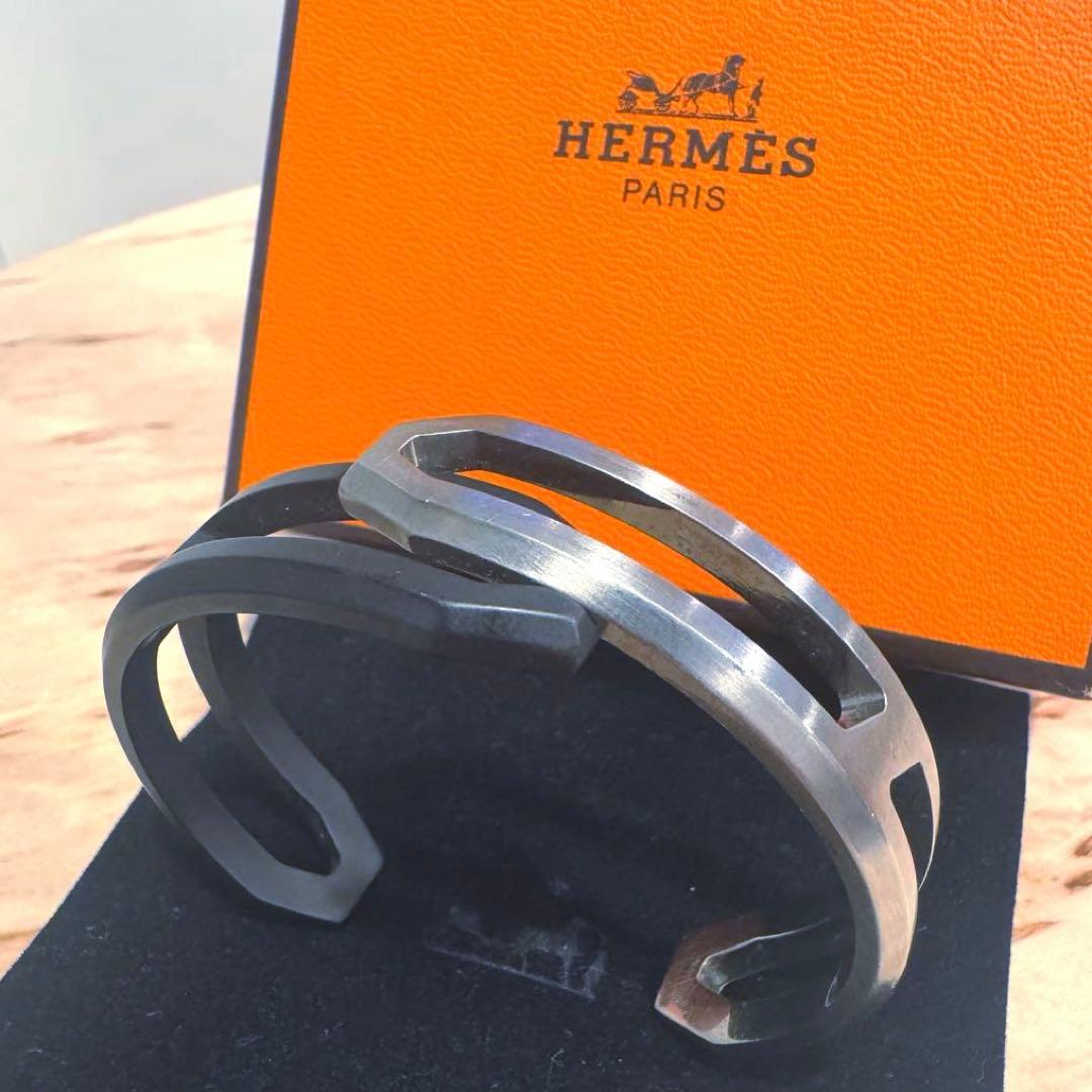 最終値下げ HERMES Replay バングル メンズ T4 ブレスレット